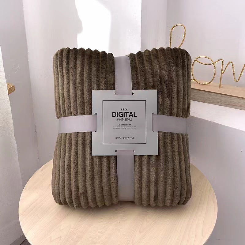 Dovira - weiche Fleece Kuscheldecke